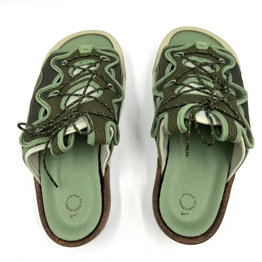 Nike Offline Slides Sandals Mens Sporty Green CZ0332-200